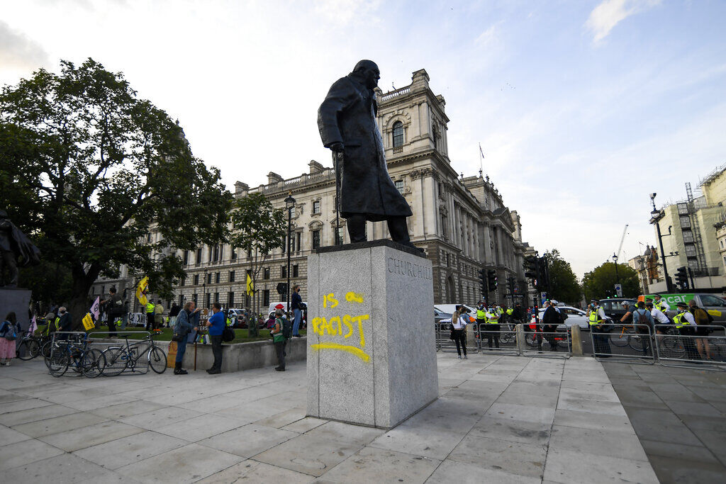 APTOPIX Britain Protests